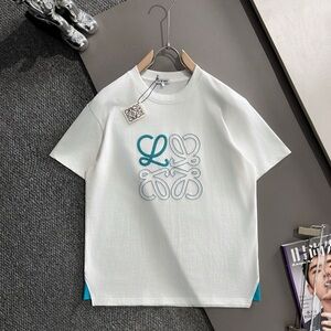 Loewe White and Teal Graphic Kids T-Shirt